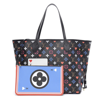 Louis Vuitton Game On Neverfull MM Black 1 of 11