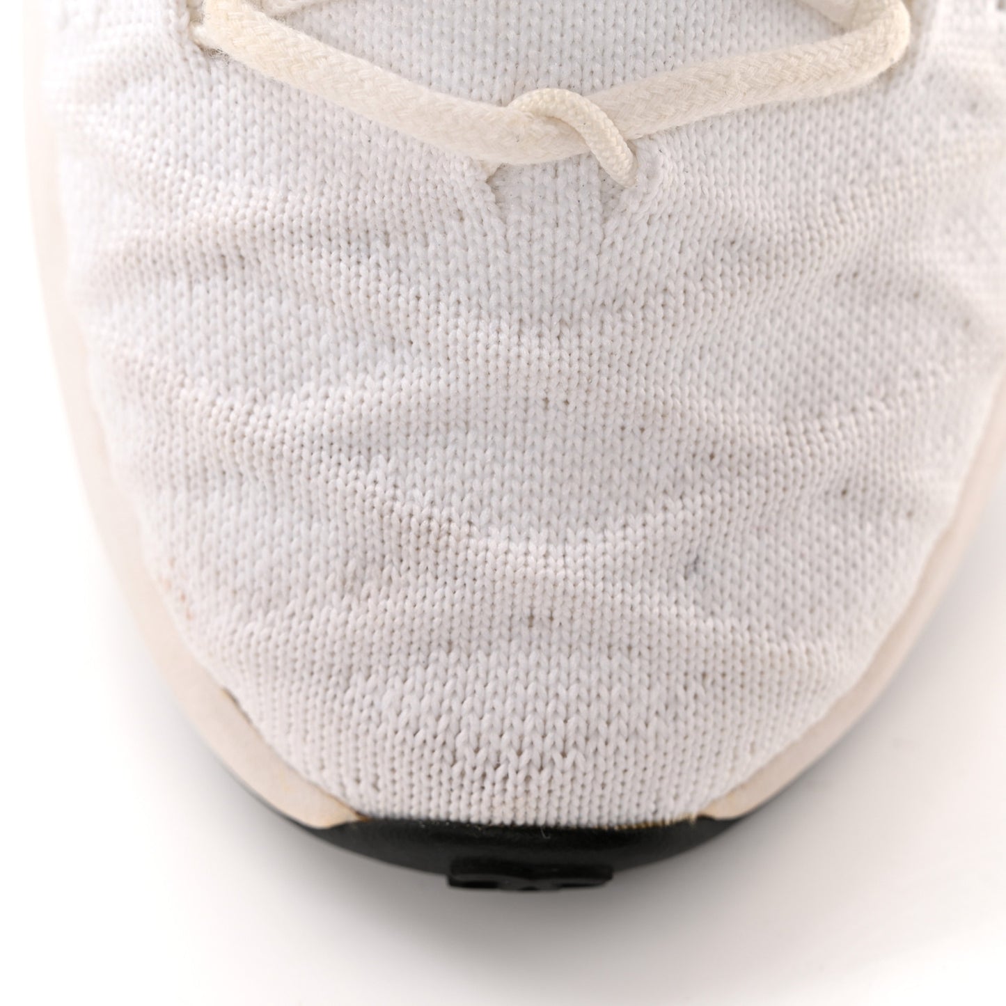 Fabric Logo Sneakers 37.5 White