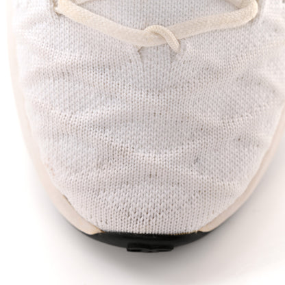 Chanel Fabric Logo Sneakers 37.5 White 13 of 14