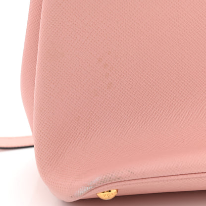 Prada Saffiano Cuir Medium Double Bag Orchidea 16 of 16
