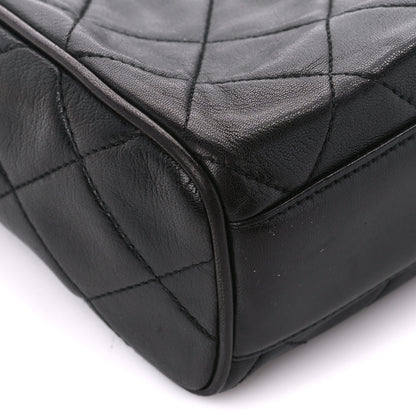 Chanel Lambskin Quilted CC Tassel Camera Case Black 10 of 11