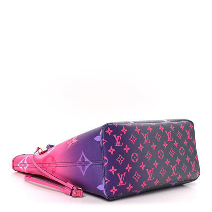 Louis Vuitton Monogram Giant Spring In The City Neverfull MM Midnight Fuchsia 5 of 10