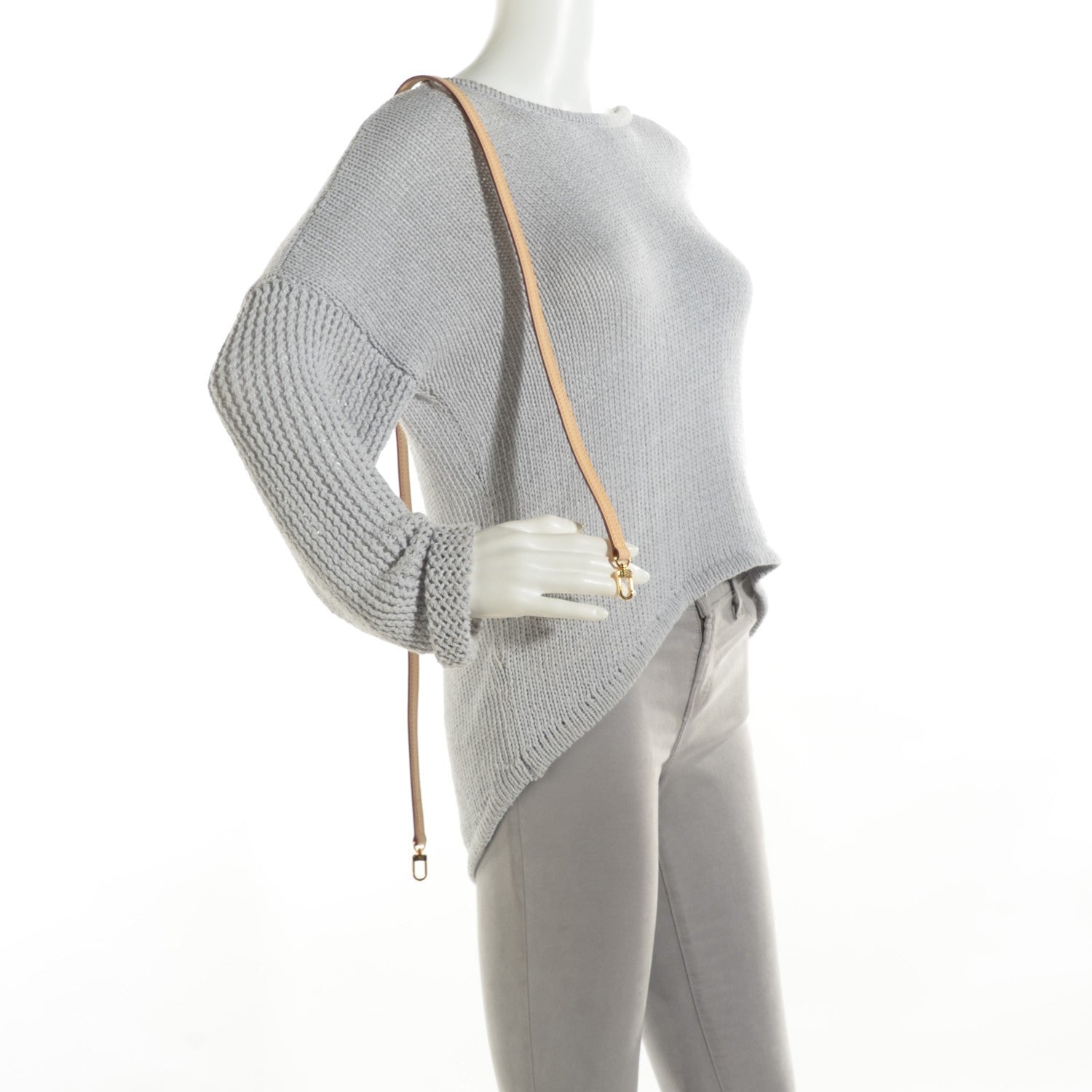 Louis Vuitton Vachetta Long Shoulder Strap VVN 2 of 6