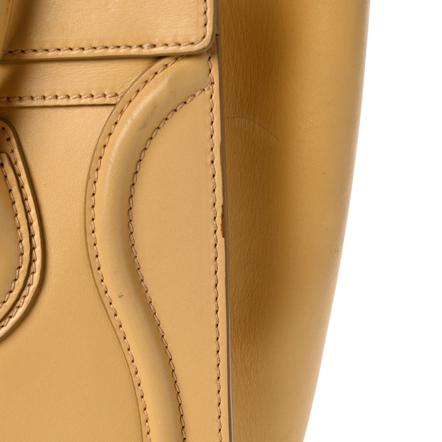 Celine Smooth Calfskin Micro Luggage Butter 11 of 11