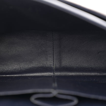Chanel Lambskin Quilted Jumbo Double Flap Navy 5 of 14