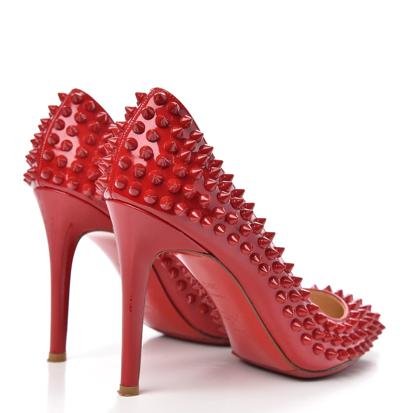 Patent Pigalle Spikes 100 Pumps 36.5 Flamenco