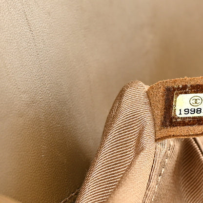 Chanel Calfskin Tweed Enchained Medium Boy Flap Brown 7 of 17