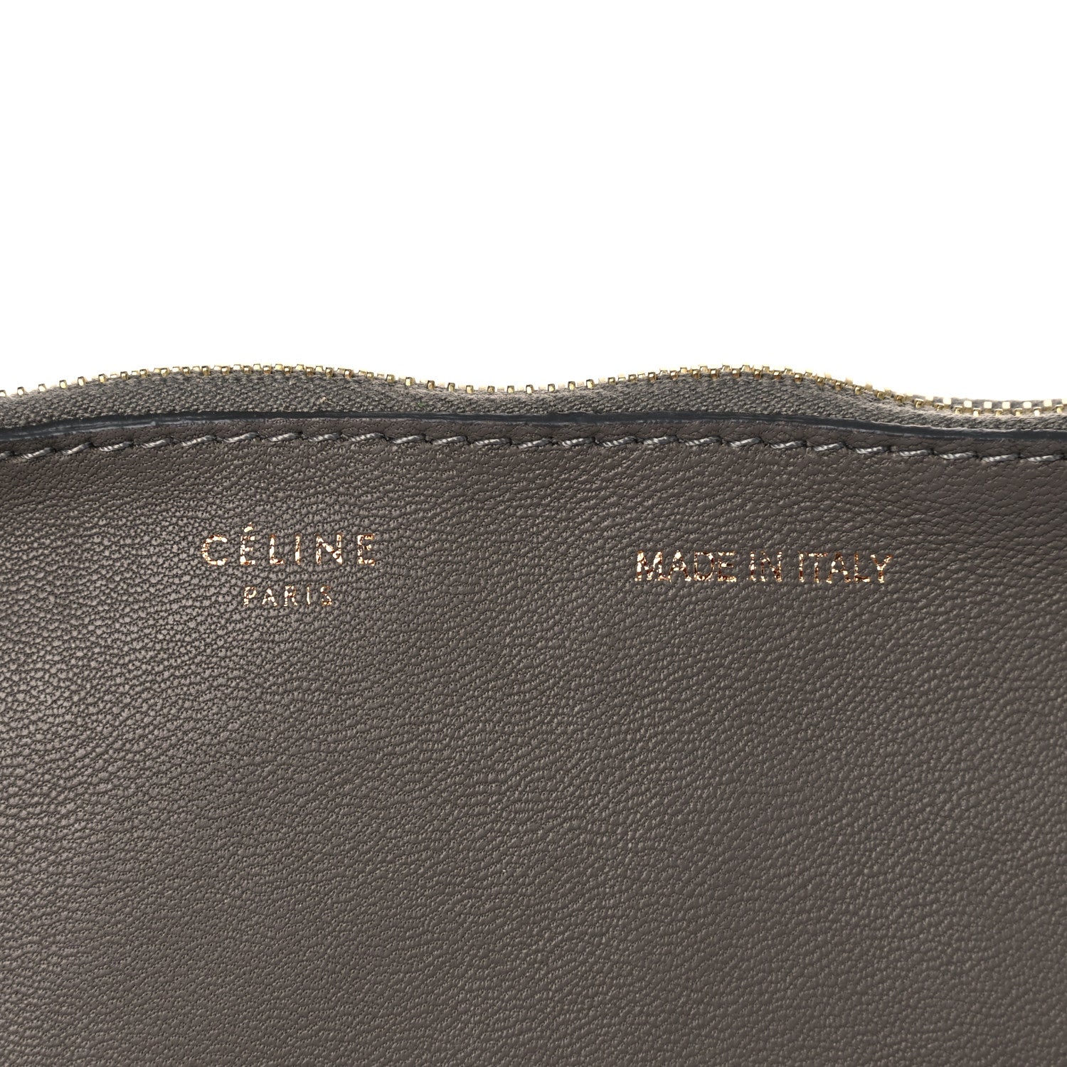 Celine Soft Lambskin Shoulder Cabas Grey 5 of 11
