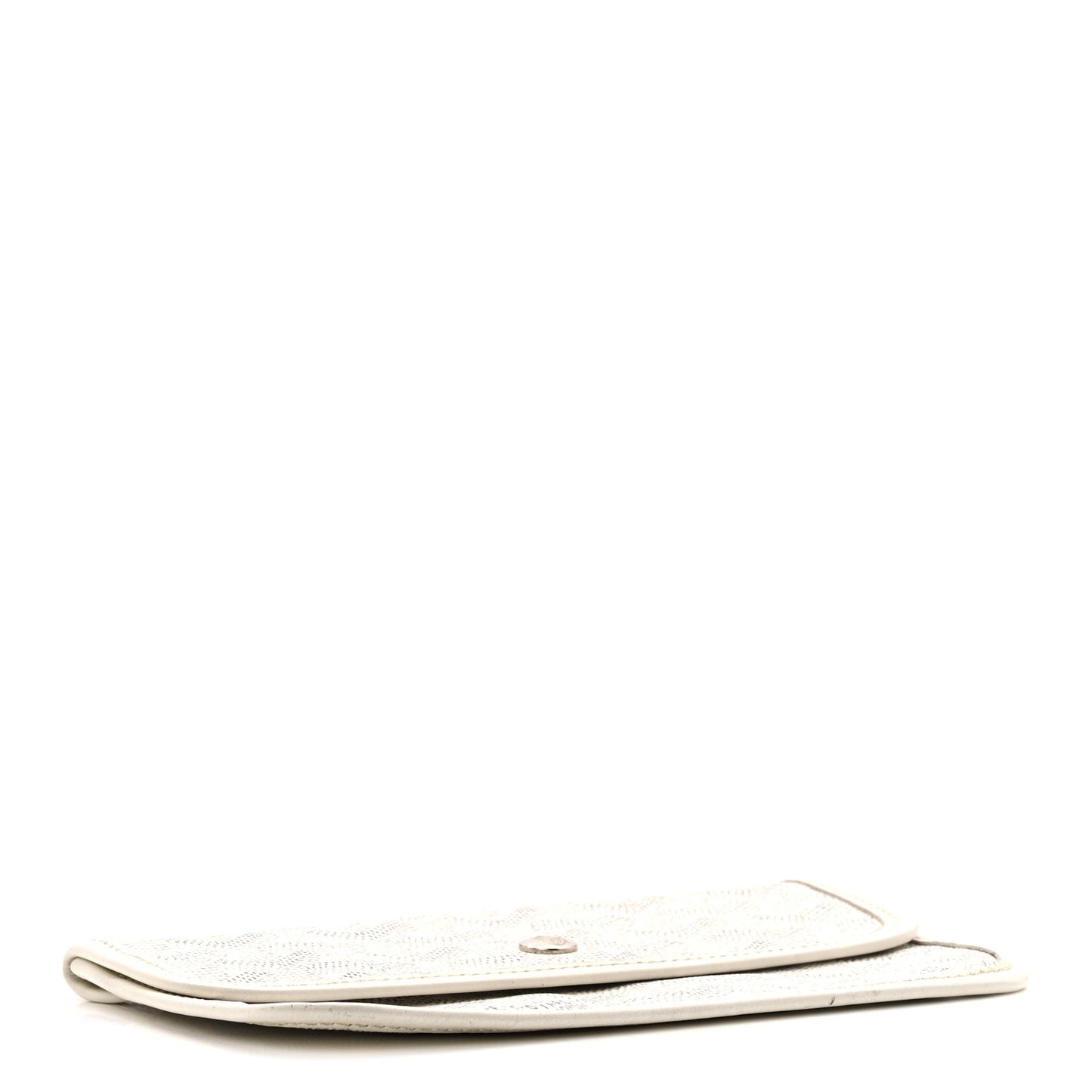 Goyardine Pouch White