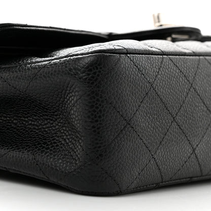 Chanel Caviar Quilted Medium Double Flap Black 9 of 10