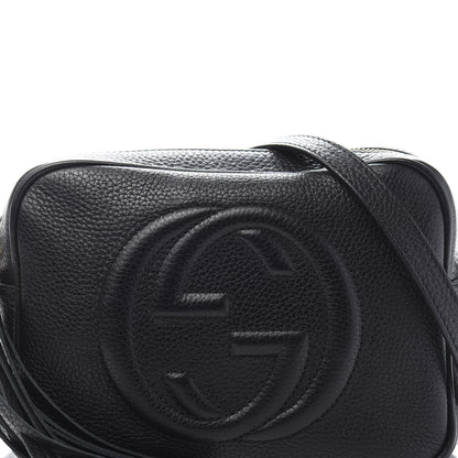 Gucci Pebbled Calfskin Small Soho Disco Bag Black 12 of 12