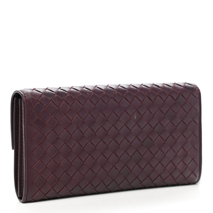 Bottega Veneta Nappa Intrecciato Continental Flap Wallet Opera 2 of 10