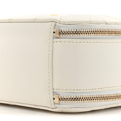 Chanel Caviar Quilted Small Pick Me Up Vanity Case White 10 of 16