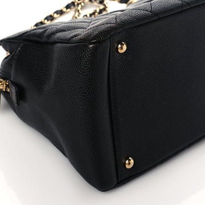 Chanel Caviar Quilted Petit Timeless Tote PTT Black 10 of 11