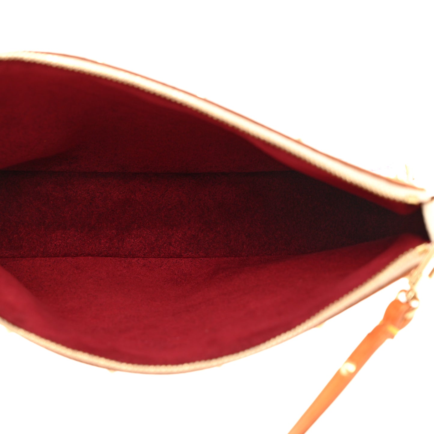 LOUIS VUITTON Monogram Multicolor Pochette Accessories White