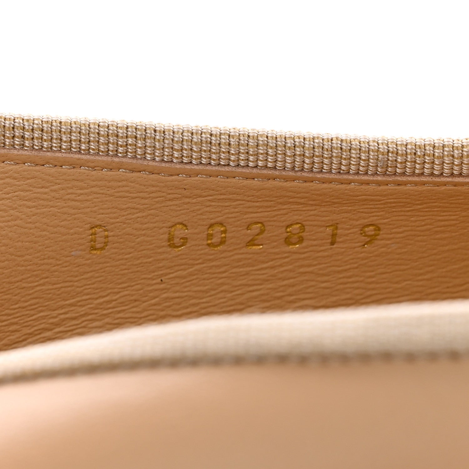 Chanel Lambskin Cap Toe CC Ballerina Flats 37.5 Beige Black 8 of 13