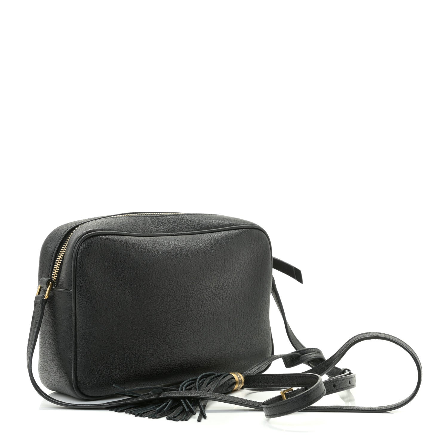 Saint Laurent Lambskin Monogram Small Lou Camera Bag Black 3 of 13
