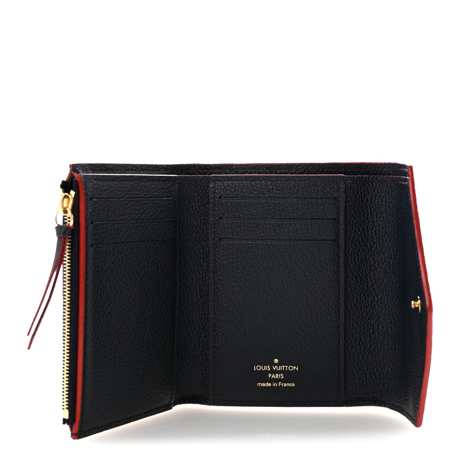 Louis Vuitton Empreinte Victorine Wallet Marine Rouge 5 of 11