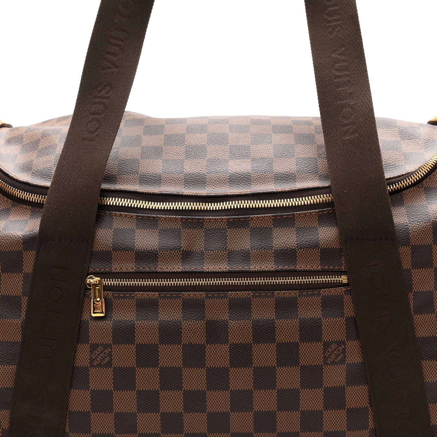 Louis Vuitton Damier Ebene Horizon Soft Duffle 55 9 of 12