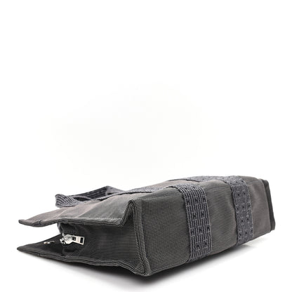 Hermes Canvas Herline PM Tote Grey 3 of 8