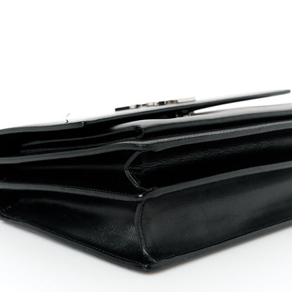 Saint Laurent Calfskin Medium Monogram Sunset Black 11 of 13