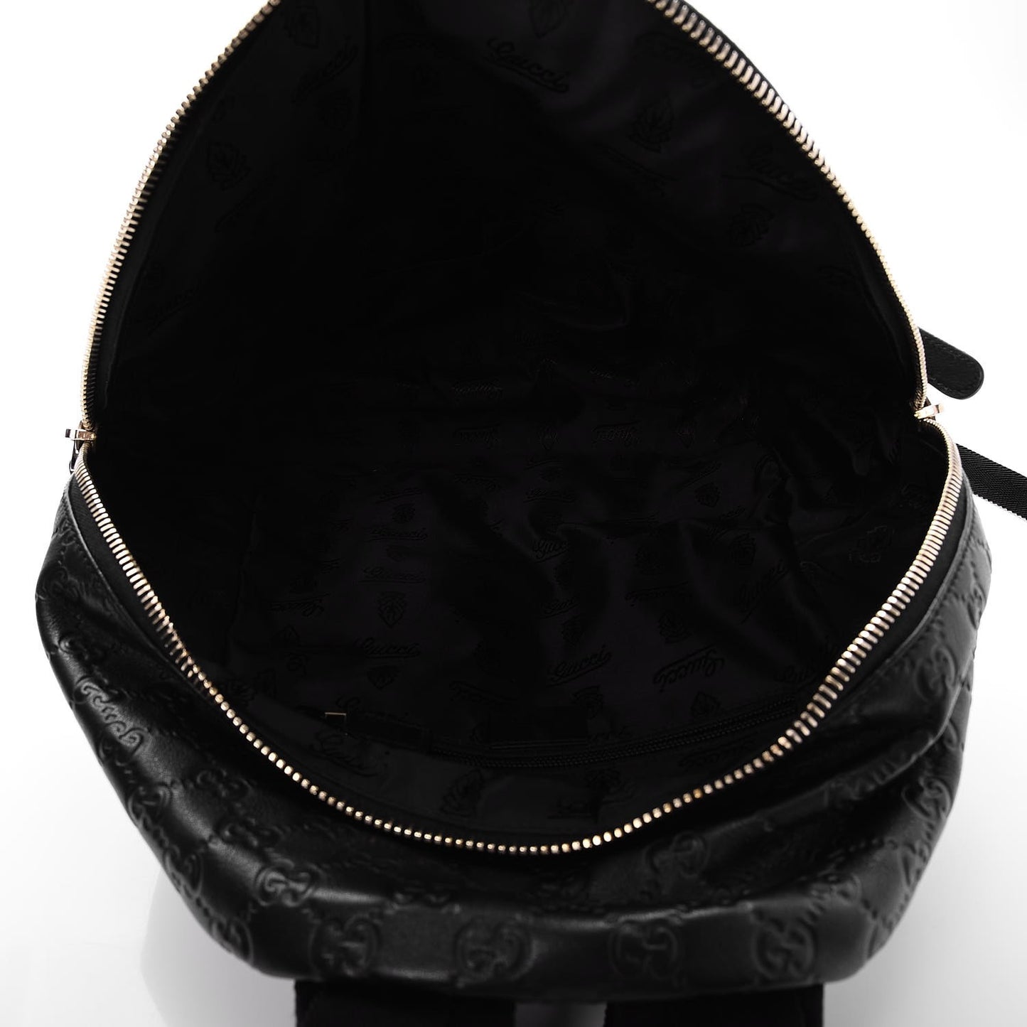 Guccissima Medium Classic Backpack Black