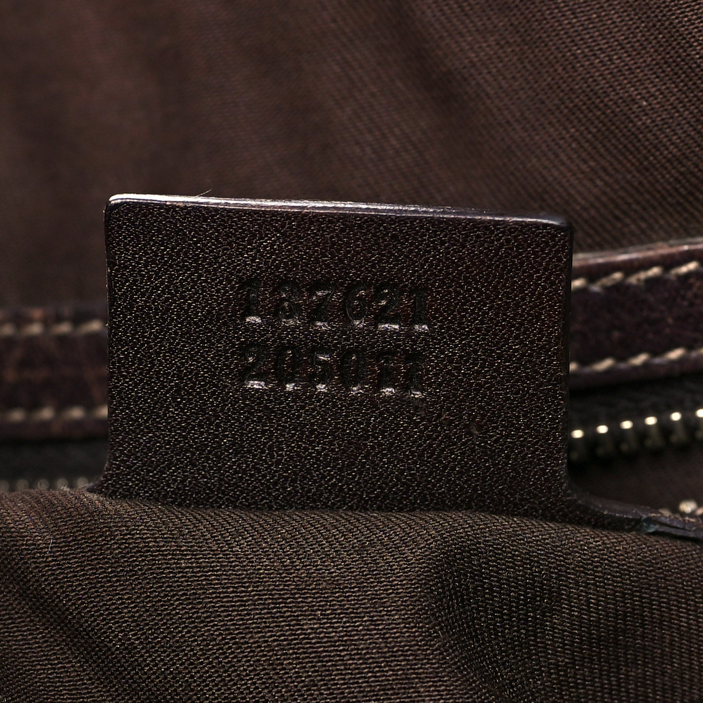 Monogram Medium Pelham Shoulder Bag Dark Brown
