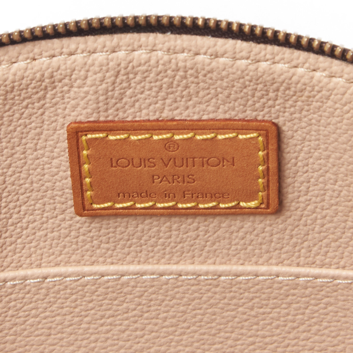 Louis Vuitton Monogram Trousse Demi Ronde 7 of 7