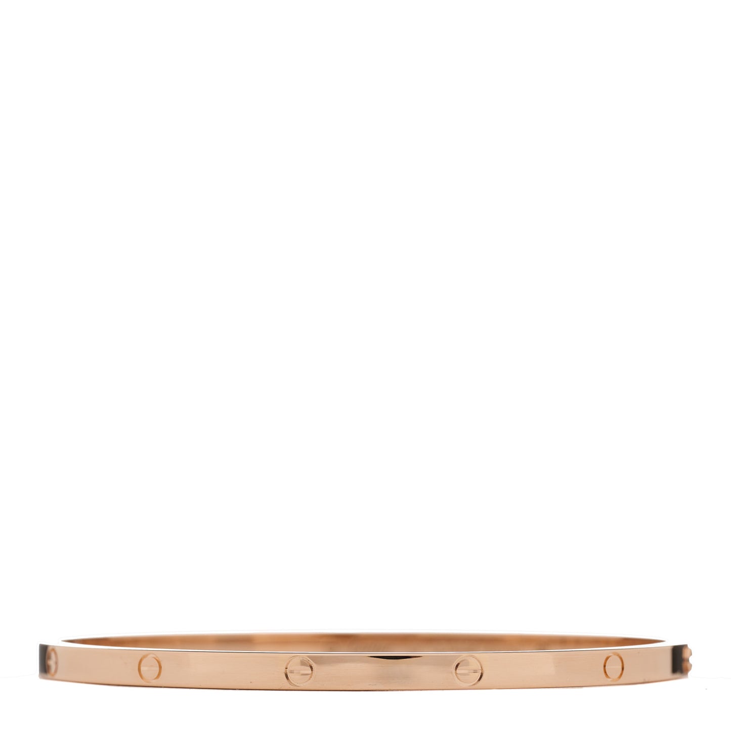 18K Pink Gold Small LOVE Bracelet 19