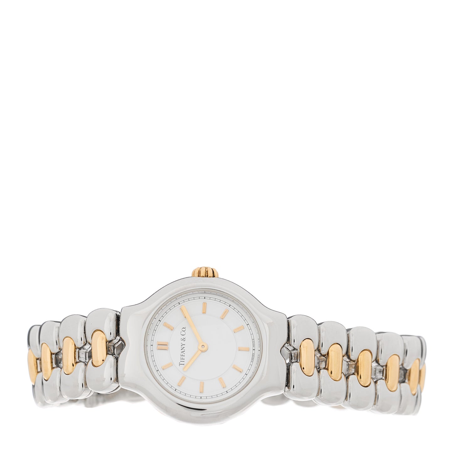 Stainless Steel 18K Yellow Gold 24mm Tesoro Quartz Watch