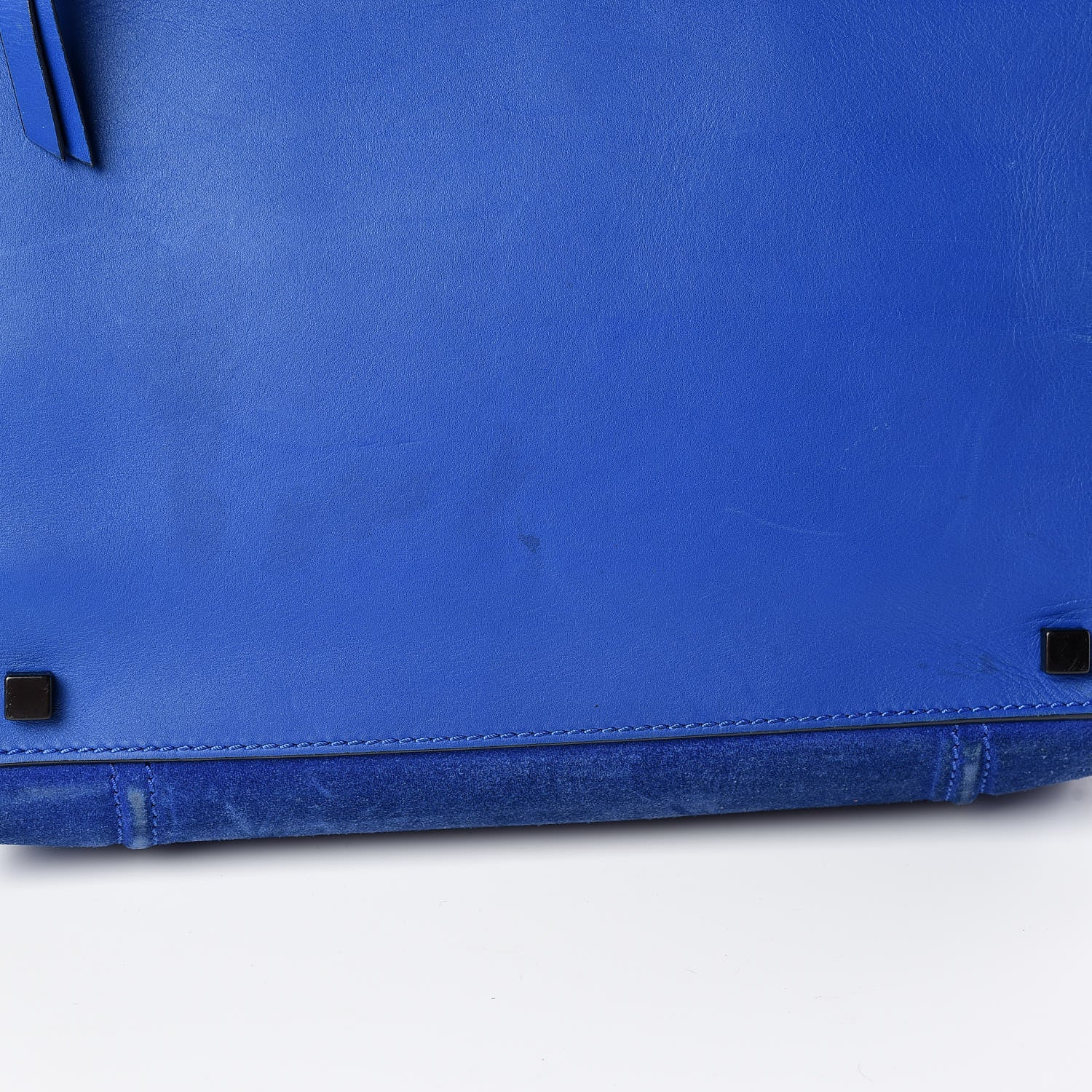Celine Suede Medium Phantom Luggage Royal Blue 15 of 16