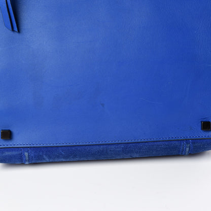 Celine Suede Medium Phantom Luggage Royal Blue 15 of 16
