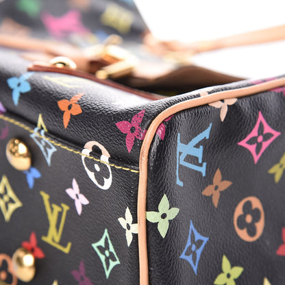 Louis Vuitton Monogram Multicolor Aurelia MM Black 11 of 12