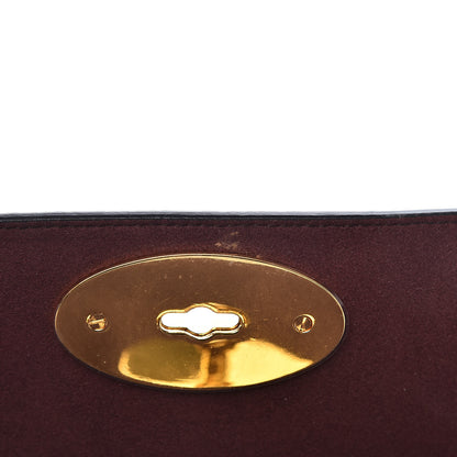 Mulberry Glossy Goatskin Small Lily Flap Oxblood 5 of 13