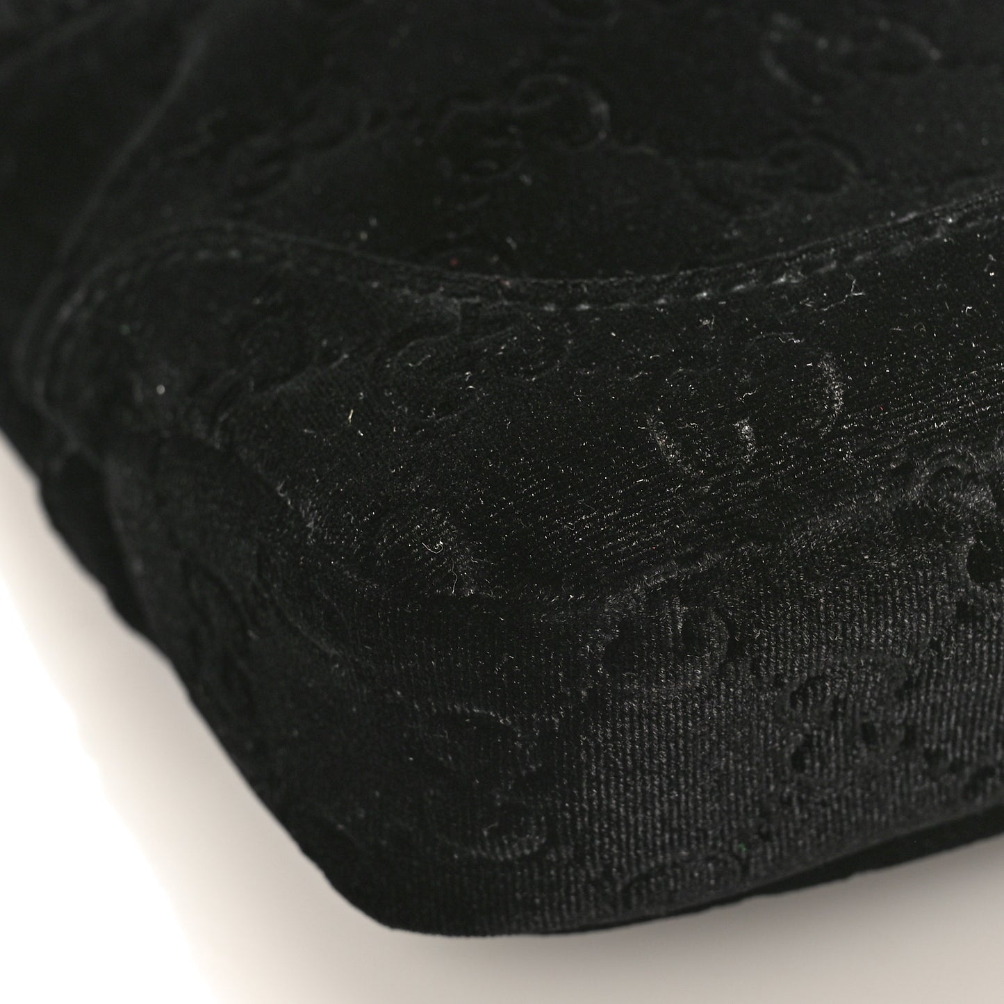 New Velvet Ashmir GG Monogram Small Jackie 1961 Hobo Black