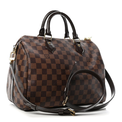 Louis Vuitton Damier Ebene Speedy Bandouliere 30 2 of 6