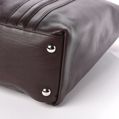 Gucci Calfskin Large Tote Brown 9 of 10