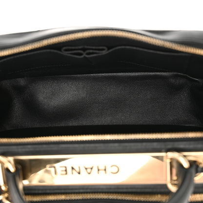 Chanel Lambskin Quilted Medium Trendy CC Bowling Bag Black 5 of 12