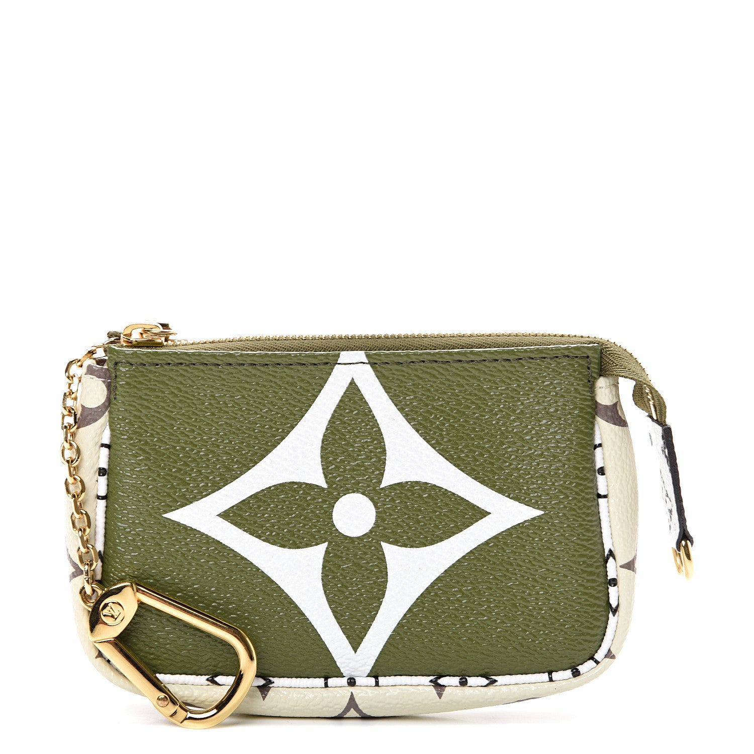 Louis Vuitton Monogram Giant Micro Pochette Accessories Kaki White 1 of 6