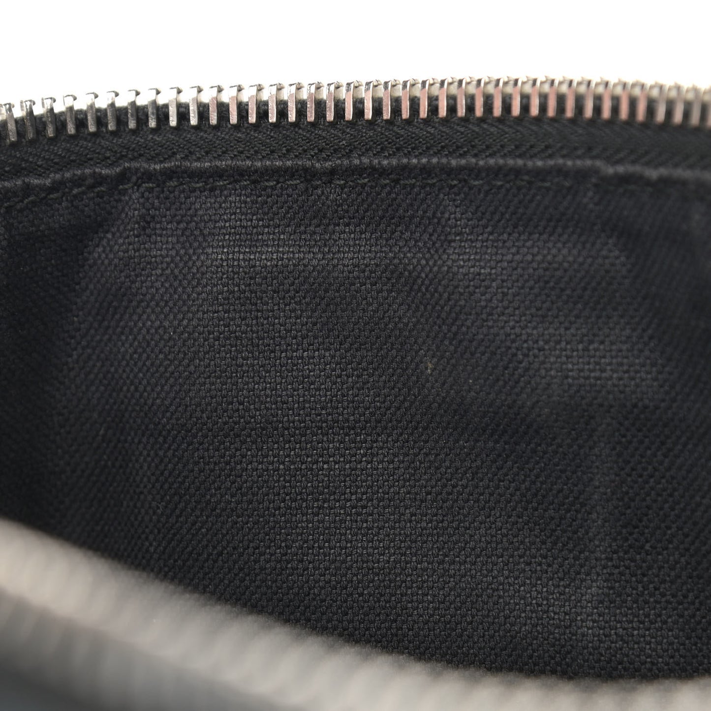 Soft GG Supreme Monogram Appia Calfskin Web East West Messenger Bag Black Grey