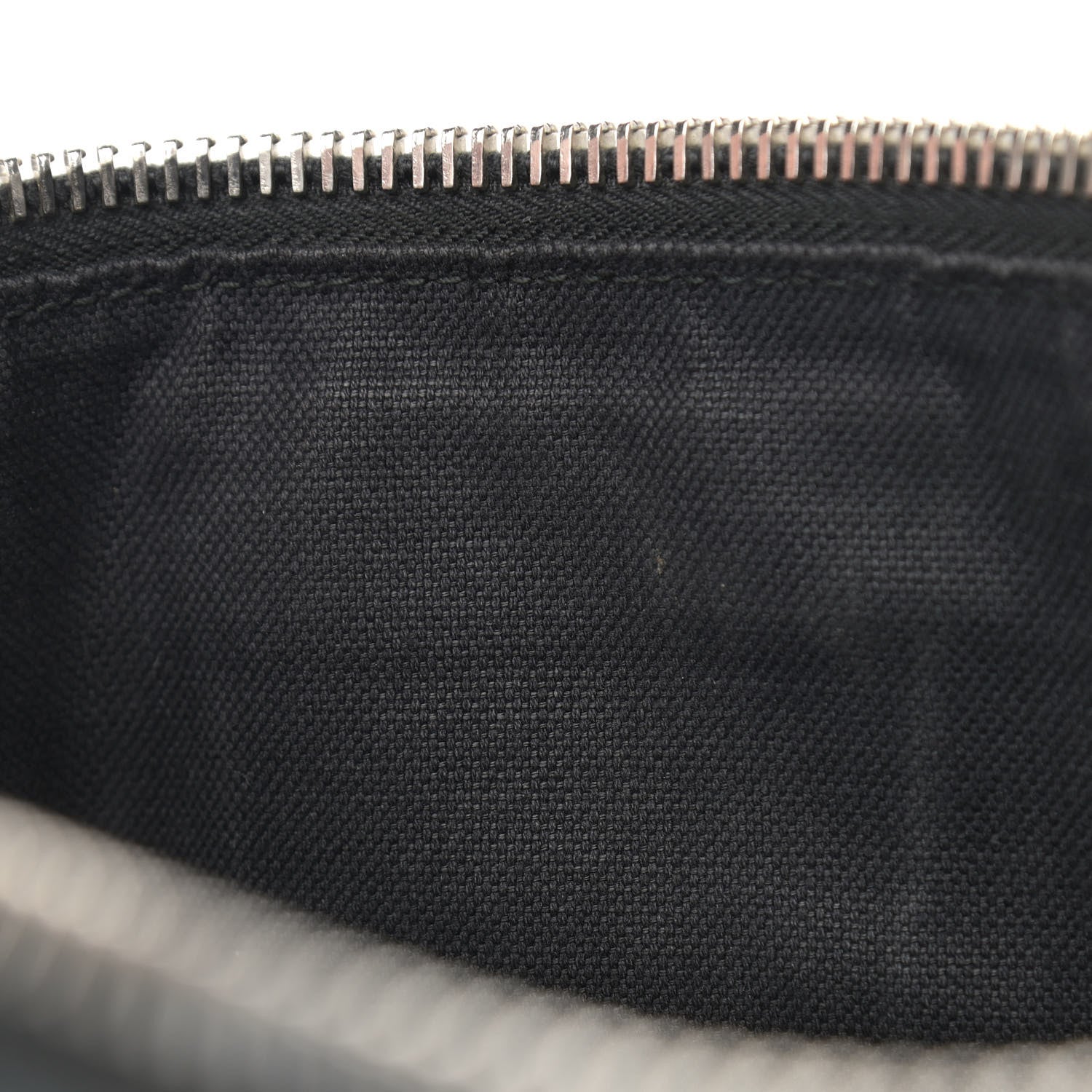 Gucci Soft GG Supreme Monogram Appia Calfskin Web East West Messenger Bag Black Grey 12 of 13