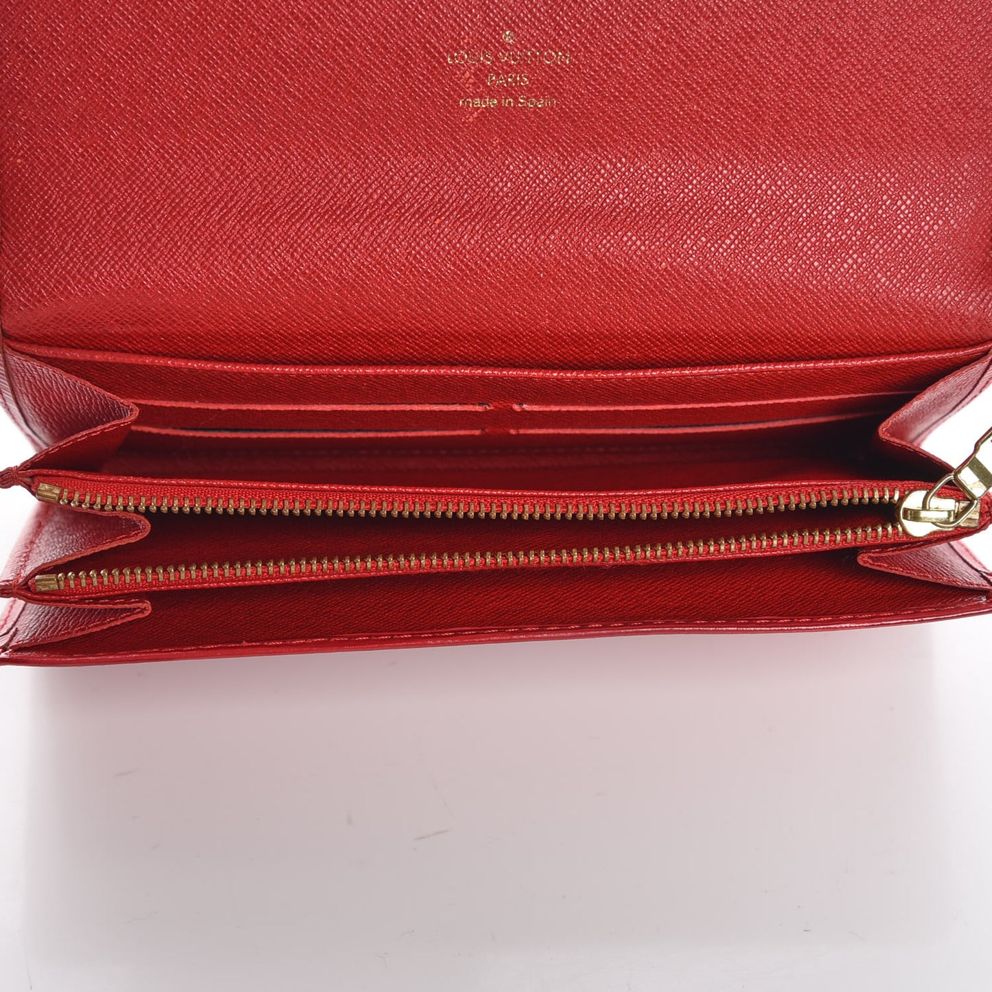 Epi Sarah Wallet Rouge