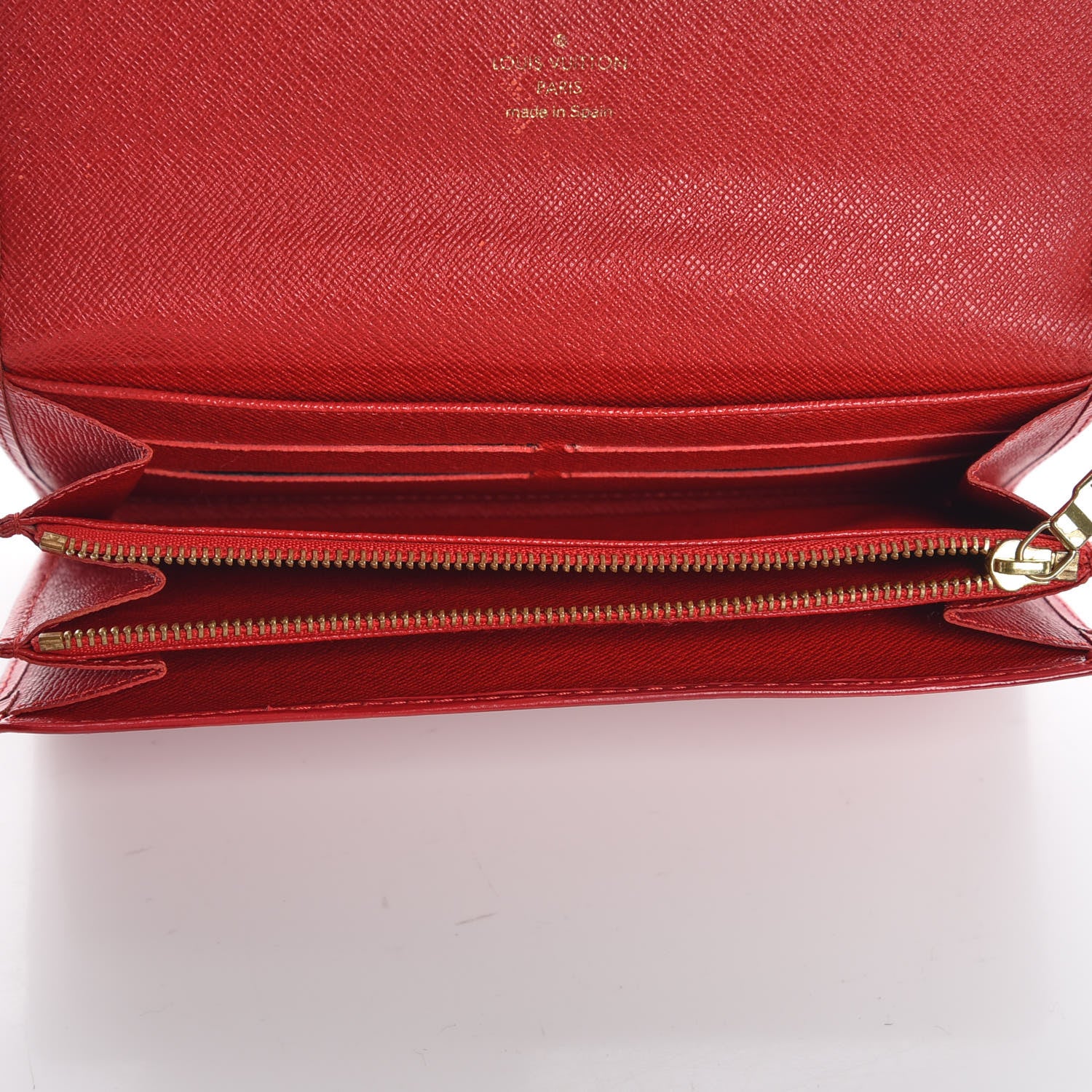 Louis Vuitton Epi Sarah Wallet Rouge 5 of 7
