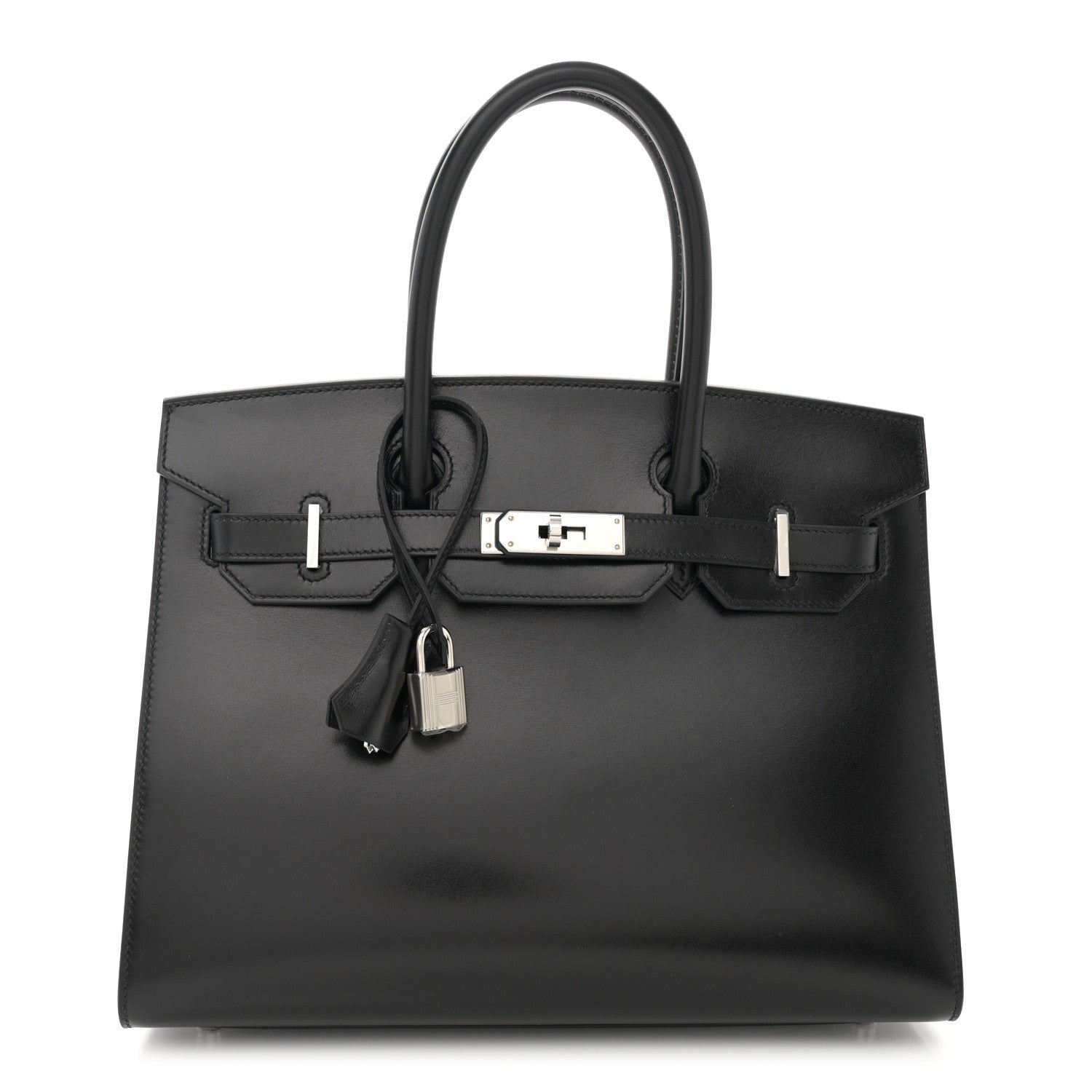 Hermes Box Birkin Sellier 30 Black 1 of 12