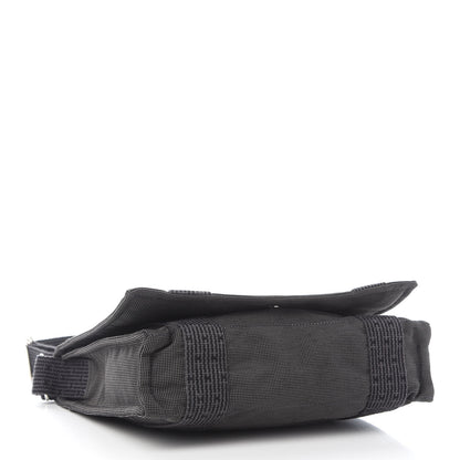 Hermes Canvas Herline Messenger Bag Grey 4 of 7