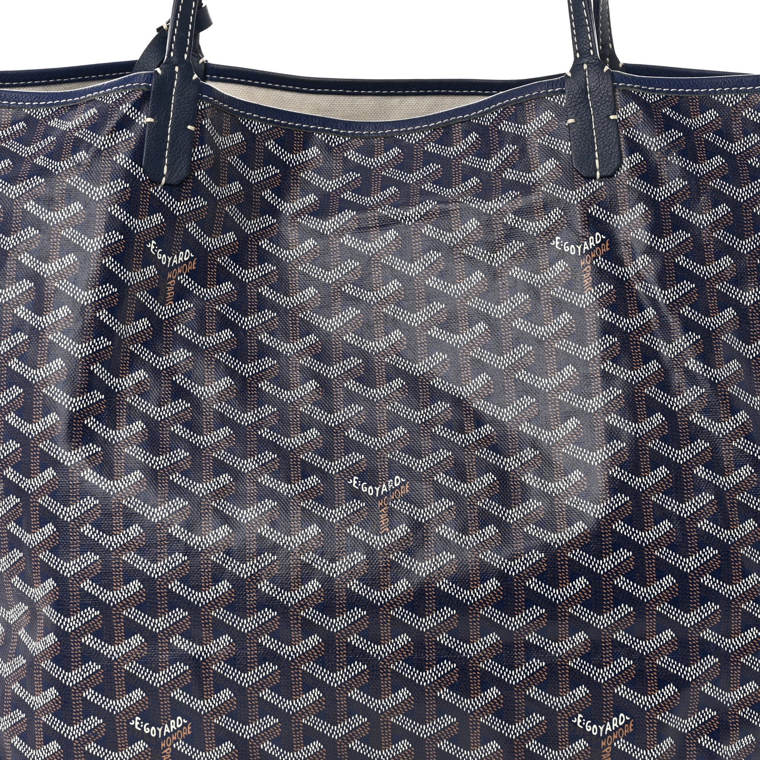 Goyard Goyardine Saint Louis GM Navy 9 of 11