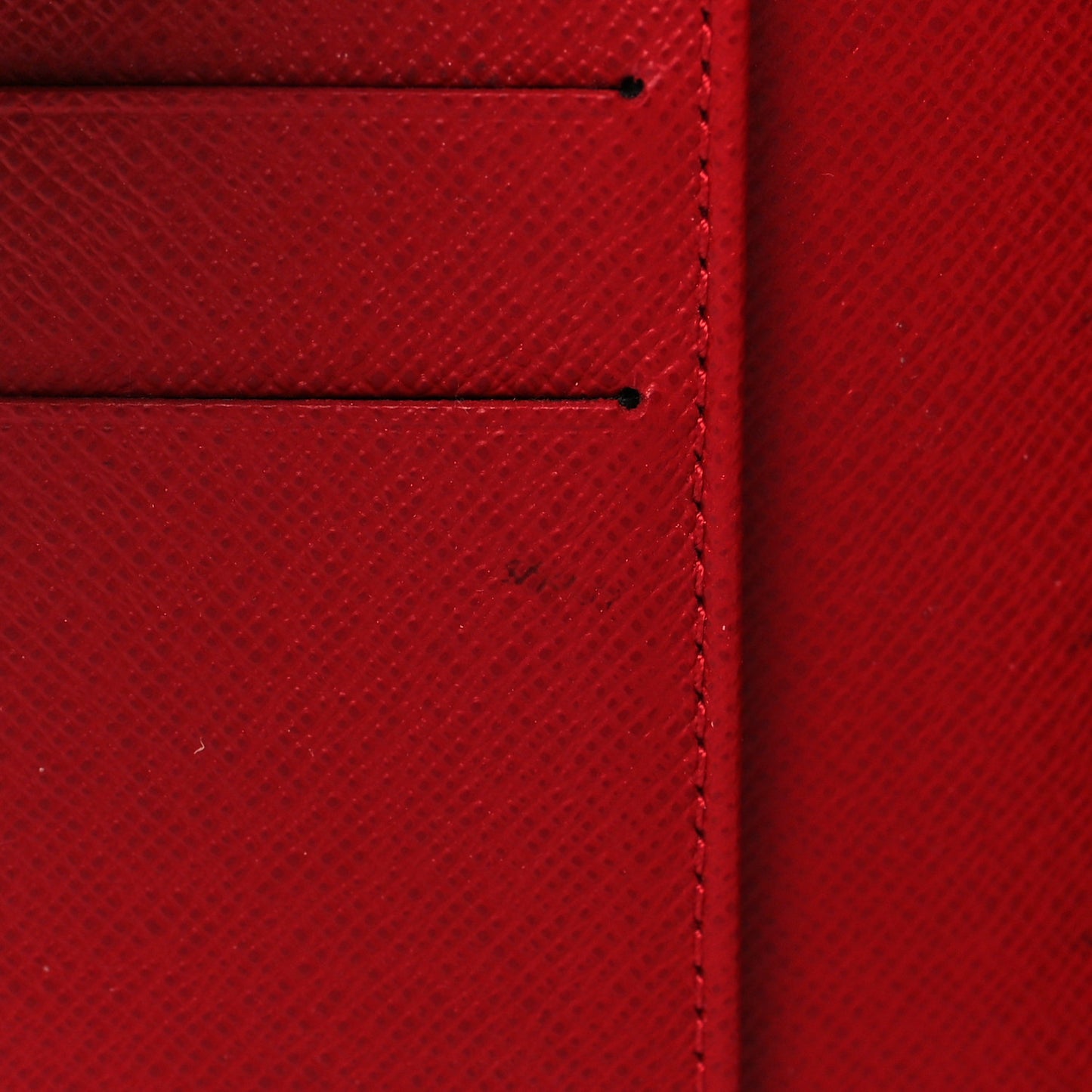Epi Small Ring Agenda Cover Rouge