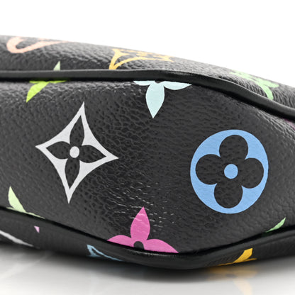 Louis Vuitton LV X TM Monogram Multicolor Pochette Accessories Black 8 of 10