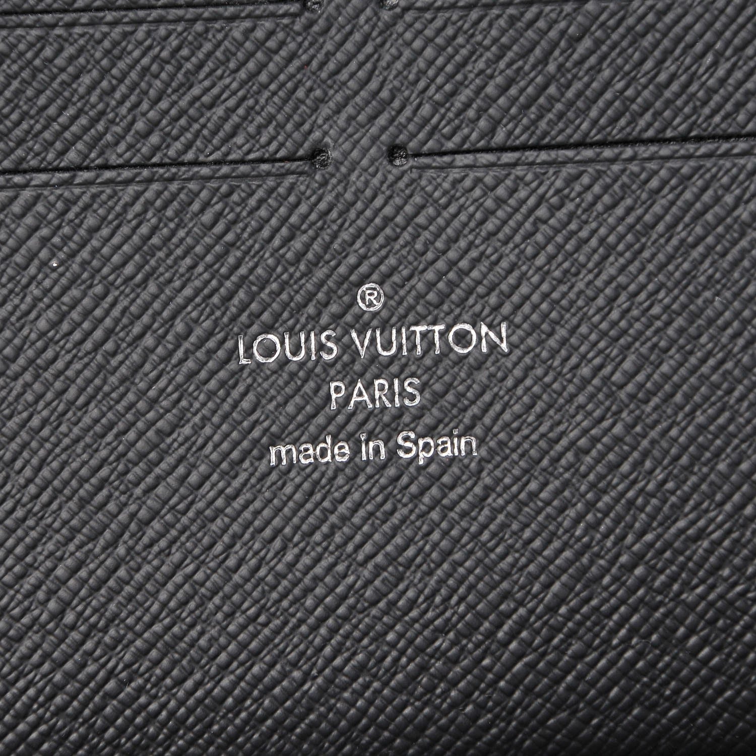 Louis Vuitton Damier Graphite Rope Zippy Organizer Wallet Blue 6 of 7