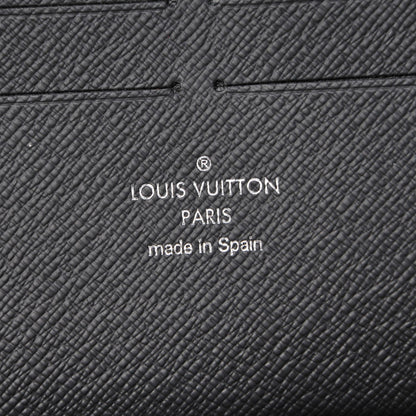 Louis Vuitton Damier Graphite Rope Zippy Organizer Wallet Blue 6 of 7